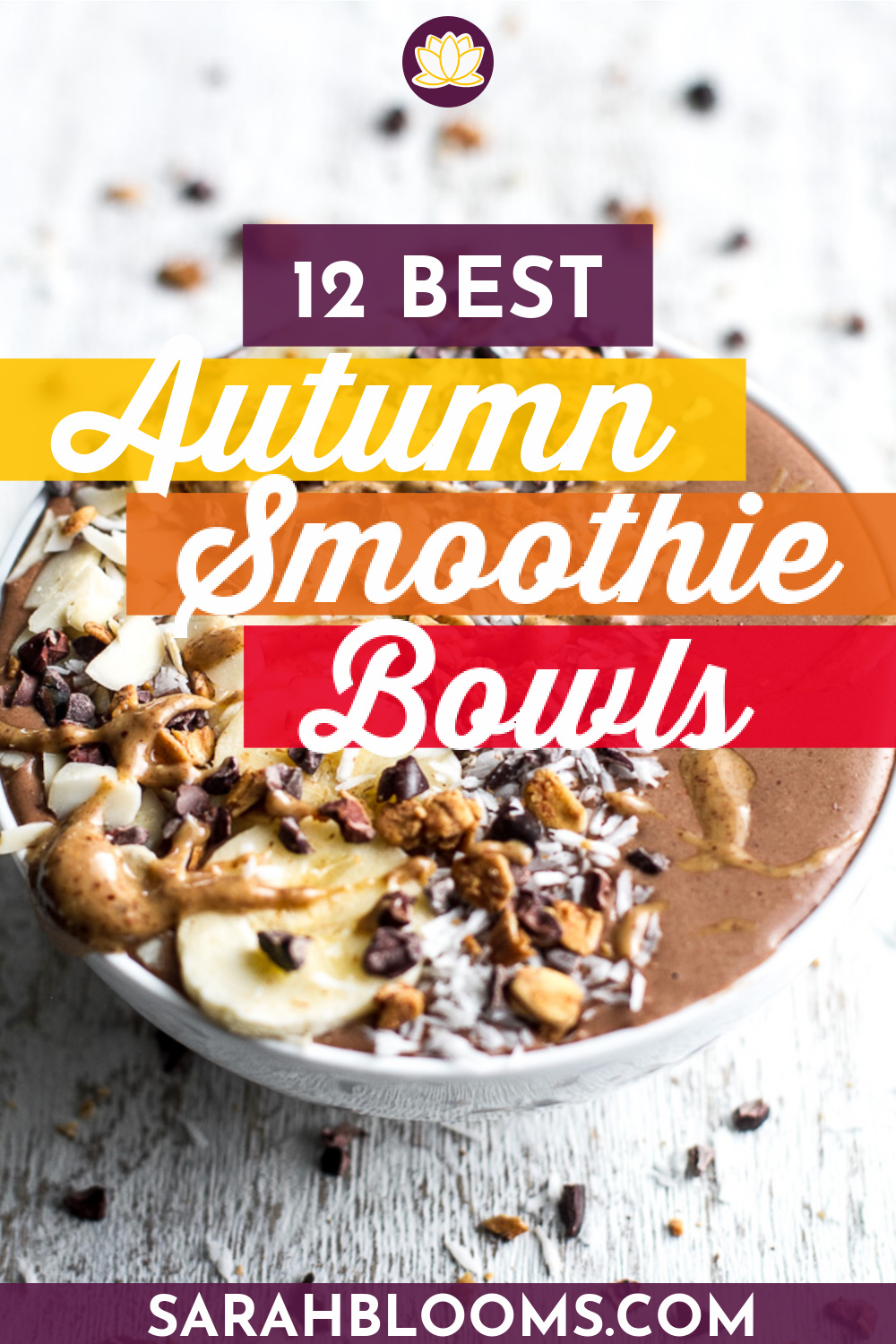 Enjoy healthy smoothies when it's cold outside with these 12 Best Warming Smoothie Bowls perfect for fall and winter! These 12 Easy and Delicious Warming Smoothie Bowls will help you eat healthy when it's cold outside. #smoothiebowls #smoothiebowlrecipes #warmingsmoothiebowls #warmingsmoothiebowlrecipes #healthybreakfasts #smoothierecipes