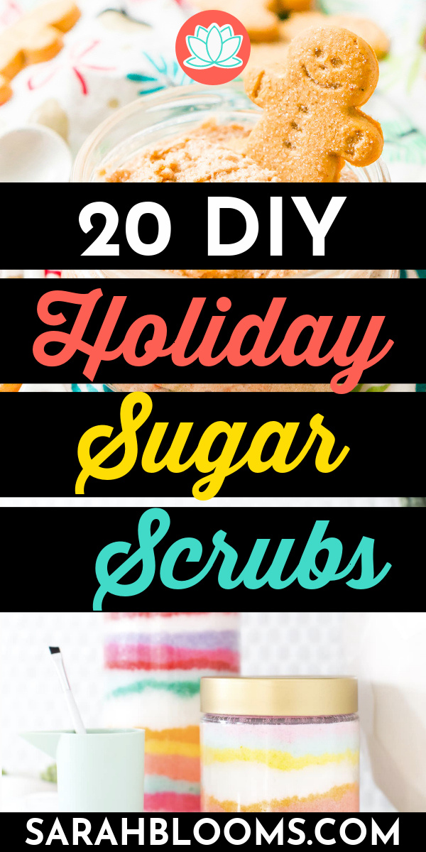 Give the gift of relaxation this holiday with these Easy and Affordable DIY Holiday Sugar Scrubs anyone would love to receive! #holidaysugarscrubs #holidaybodyscrubs #diyholiday #diygifts #diychristmasgifts #christmasgifts #homemadegifts #homemadechristmasgifts #sugarscrubs #sugarscrubrecipes