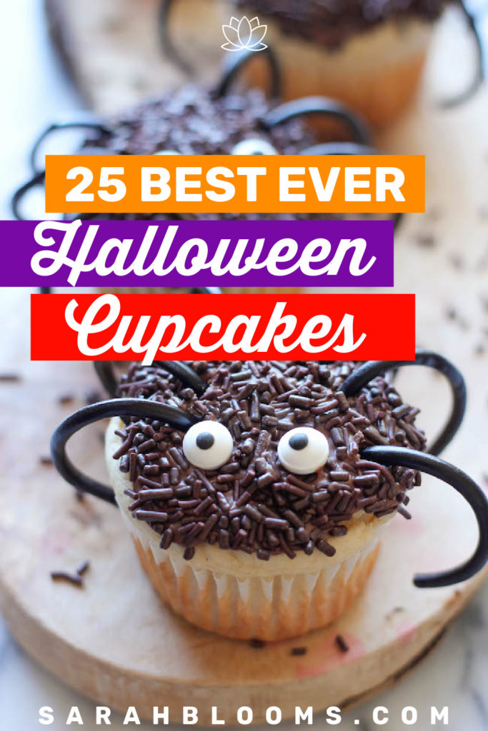 Throw the ultimate Halloween party with these 25 Impressive Halloween Cupcakes anyone can make!