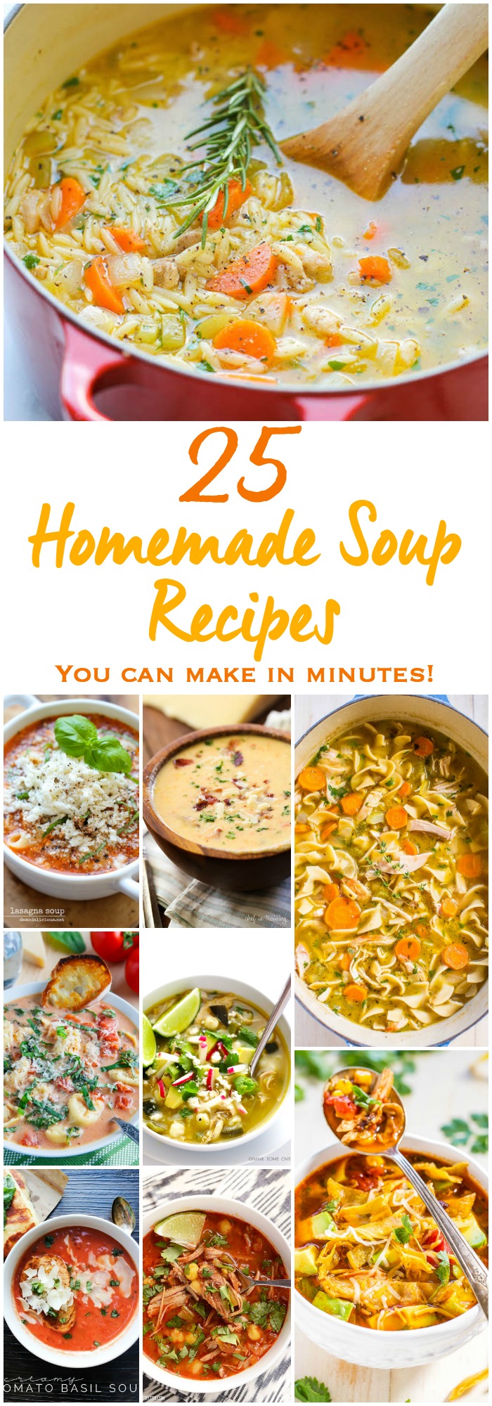 25 Quick + Easy Soups to Help You Eat Great Any Night of the Week