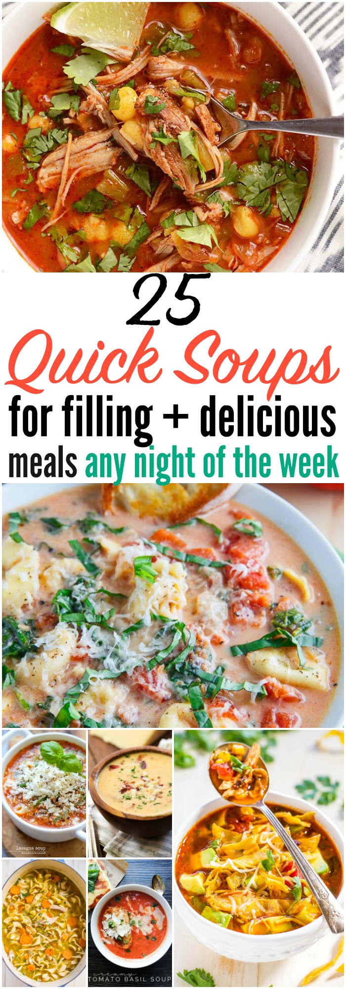  Quick soup ideas