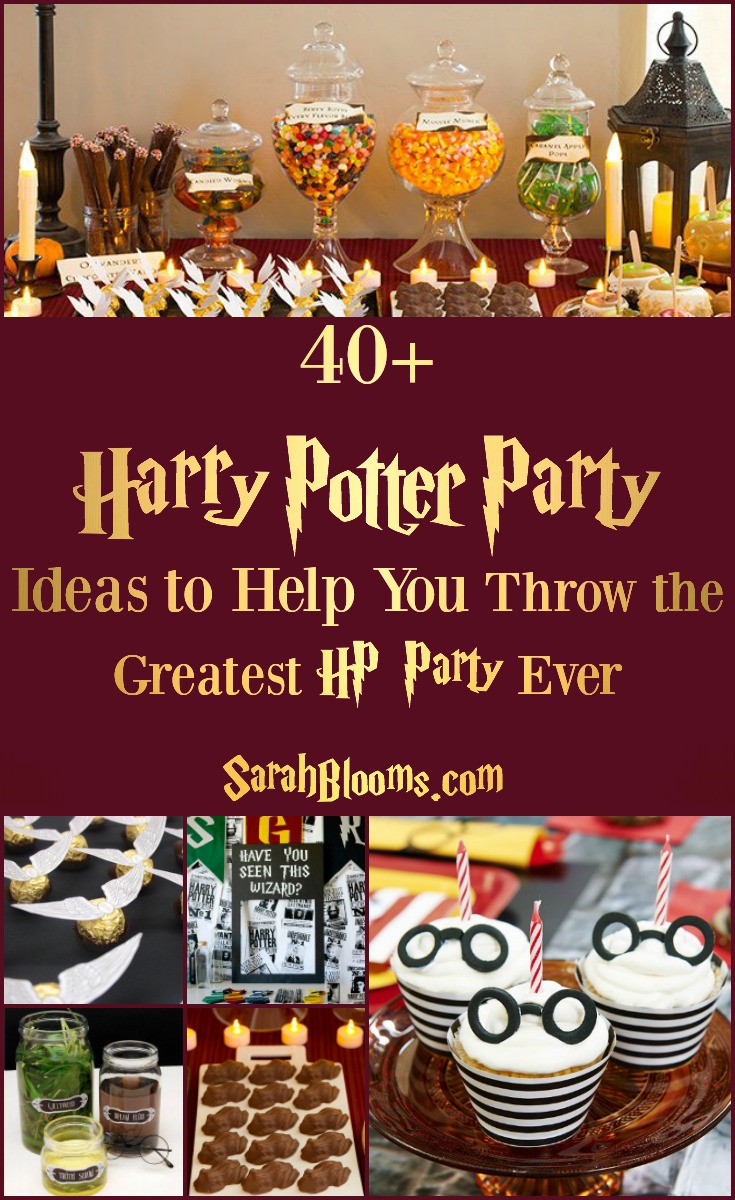 55 Best Ever Harry  Potter  Party  Ideas  Sarah Blooms