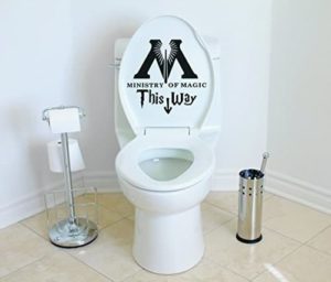 Harry Potter Toilet Decal | Sarah Blooms