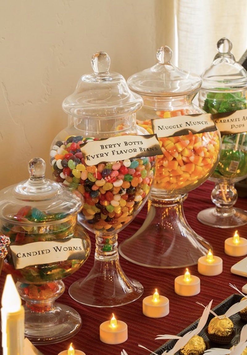 COCO & BO-honeydukes Table Confettis-sorciers Harry Potter Inspired Party