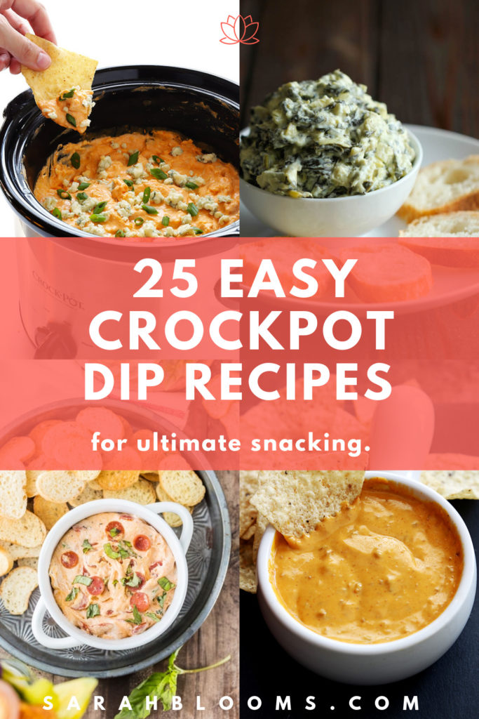25 Easy Slow Cooker Dip Recipes for ultimate snacking!