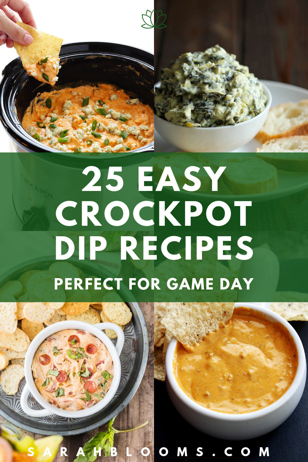 25 Quick + Easy Slow Cooker Dips for Ultimate Snacking + Effortless