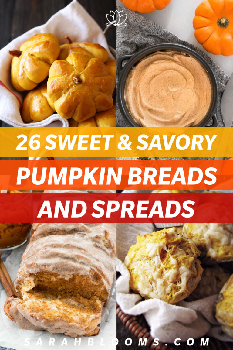26 Sweet + Savory Pumpkin Breads + Spreads for Fall