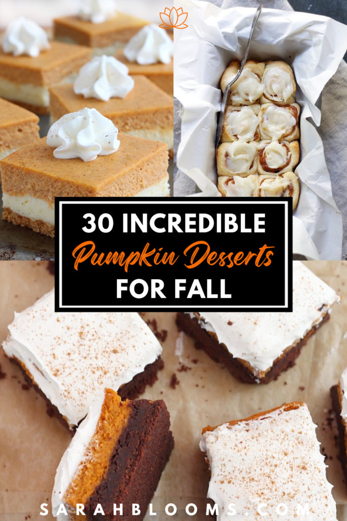 Satisfy your sweet tooth - and pumpkin cravings - this fall with these 30 Best Pumpkin Desserts perfect for fall entertaining.
