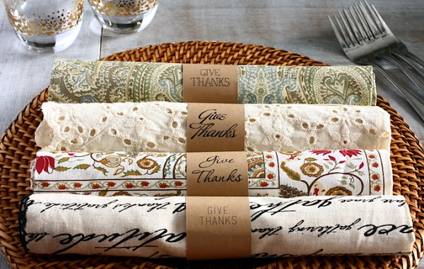 Best DIY Thanksgiving Napkin Rings