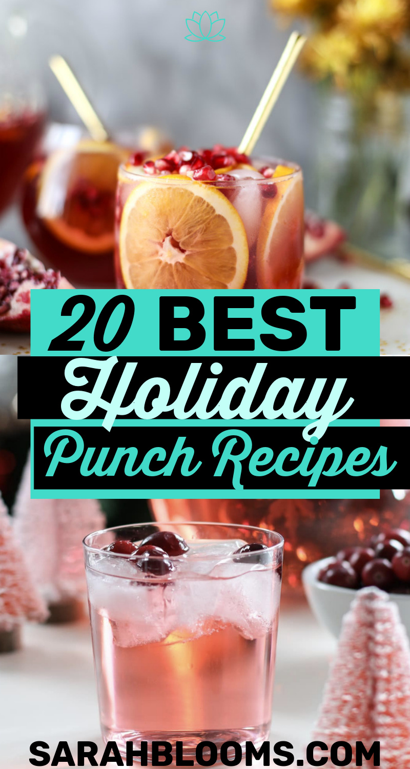 Mix up these Crowd-Pleasing Christmas Punch Recipes perfect for any occasion all season long! #punch #punchrecipes #christmaspunch #holidaypunch #christmasdrinks #christmasrecipes #holidayrecipes #holidaydrinks #holidayparty #christmasparty