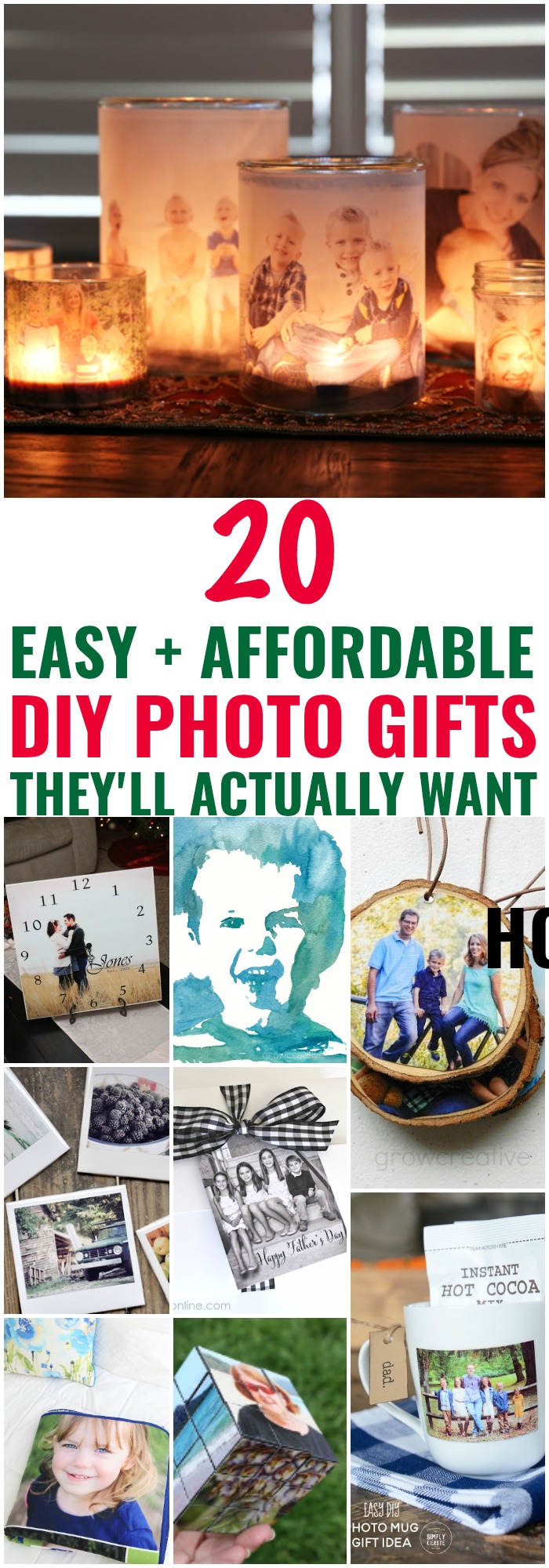 DIY Photo Gifts They'll Love
