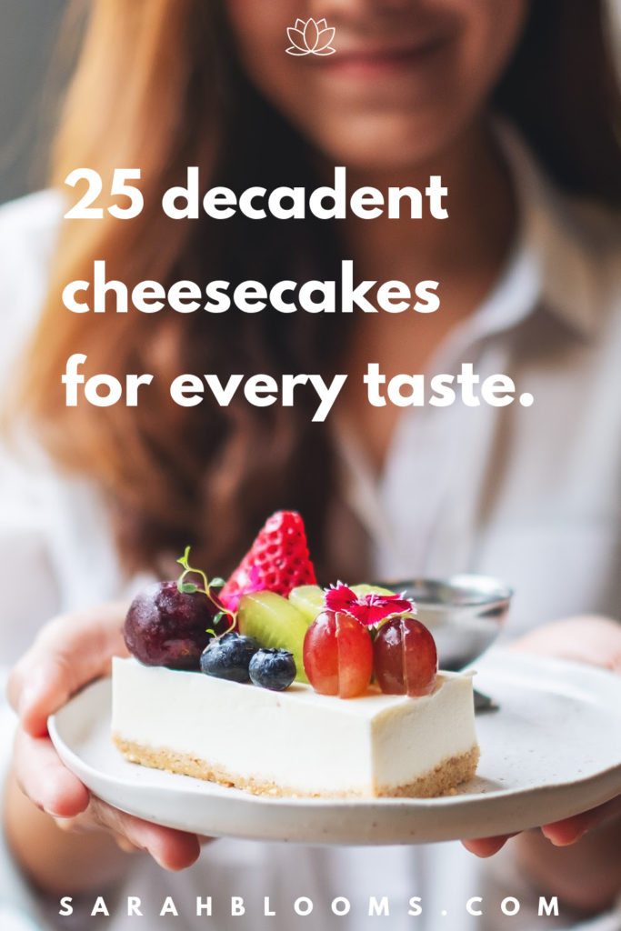 Cheesecakes are the perfect dessert for any occasion! With 25 Incredible Cheesecakes to choose from, you're sure to find plenty of favorites for every taste!