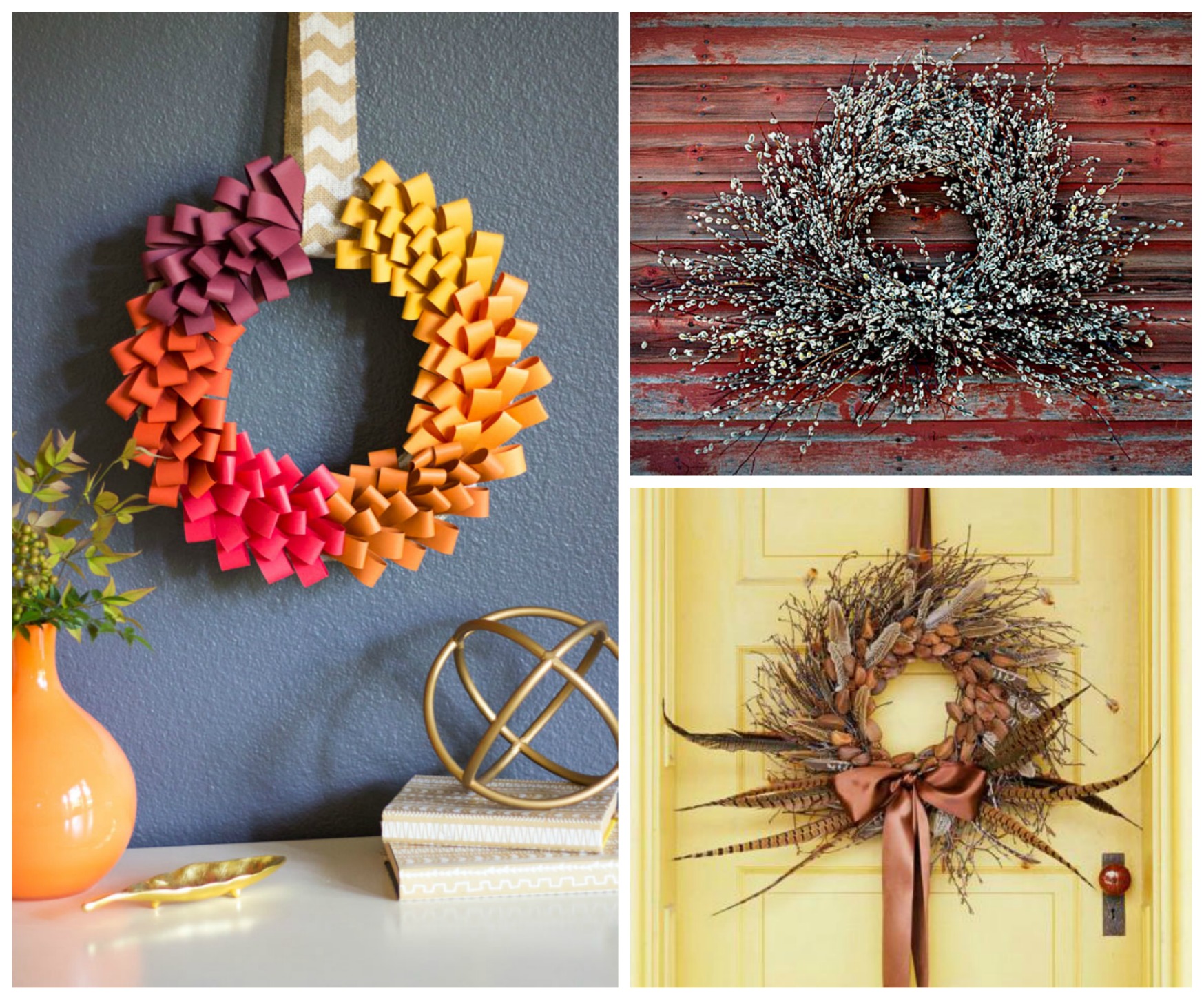 32 Easy Diy Fall Wreaths Best Wreaths For Fall 3B0