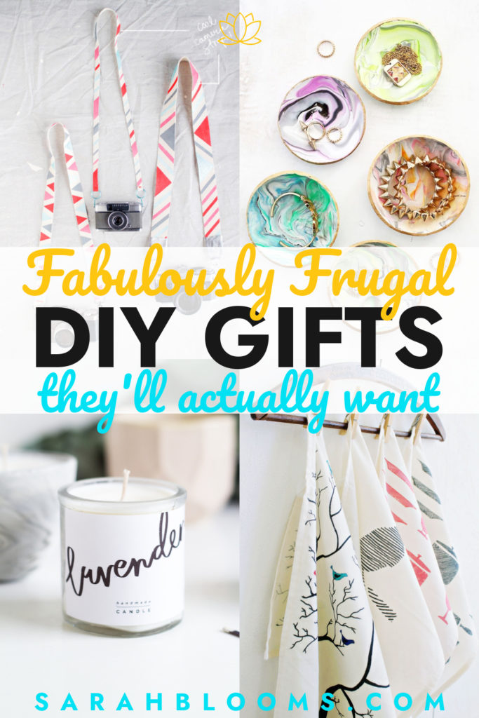 Become a gift-giving expert - on a dime! - with these 40 Cheap and Easy DIY Gifts perfect for any occasion!