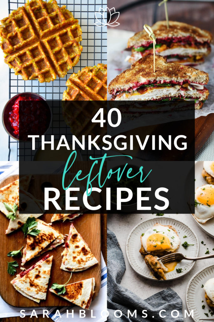 Transform your Thanksgiving leftovers into new and exciting meals your family will love with these 40 Best Thanksgiving Leftover Recipes!