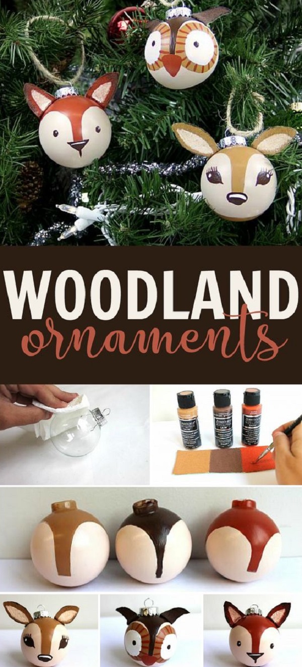 50 Gorgeous DIY Christmas Ornaments for a Fun + Festive Holiday