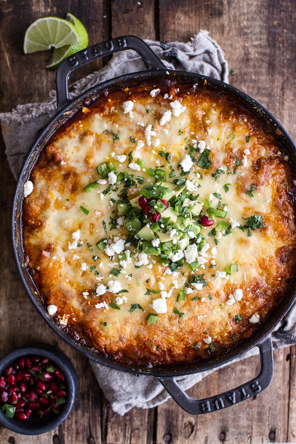 One Pot Cheesy Turkey Tamale Pie - Best Thanksgiving Leftover Recipes
