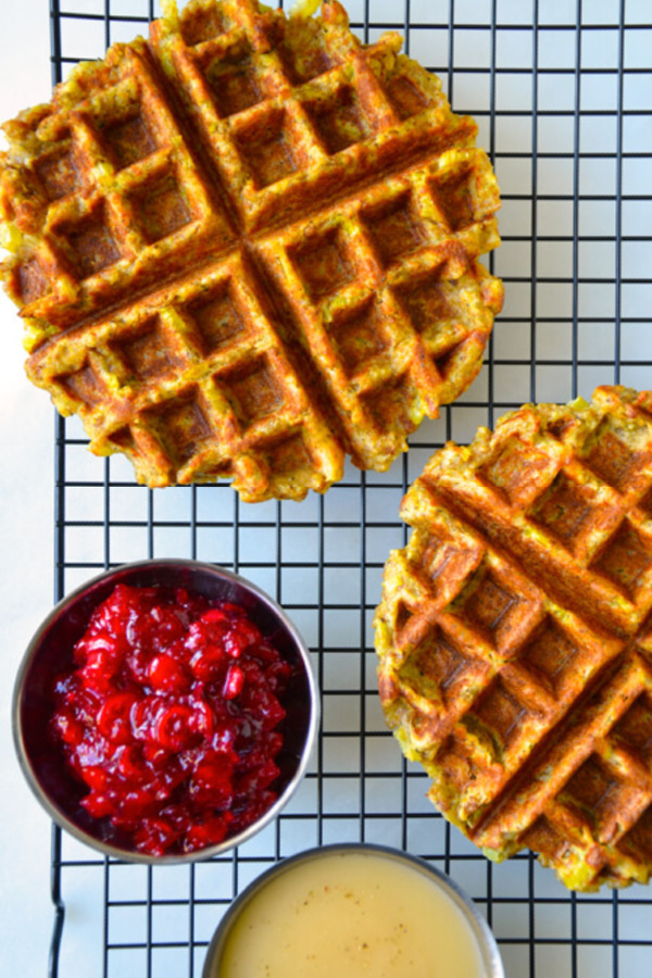 Leftover Stuffing Waffles Best Thanksgiving Leftover Recipes