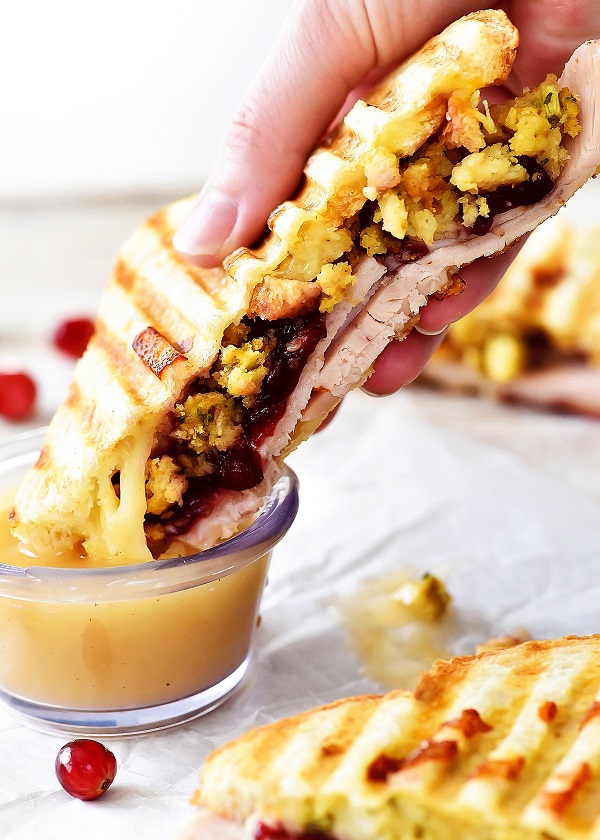 Thanksgiving Leftovers Panini Best Thanksgiving Leftover Recipes