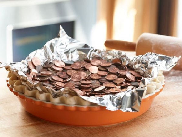 Use Pennies as Pie Weights Best Early Thanksgiving Prep Ideas
