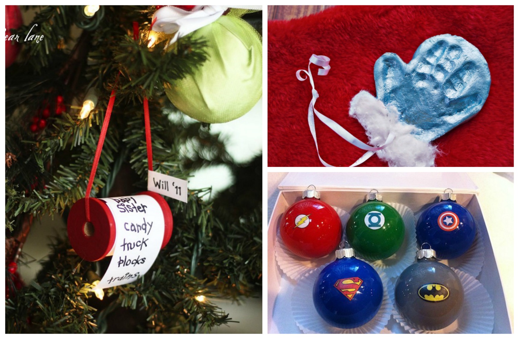 15 DIY  Christmas  Ornaments  to Make with the Kids  Sarah 