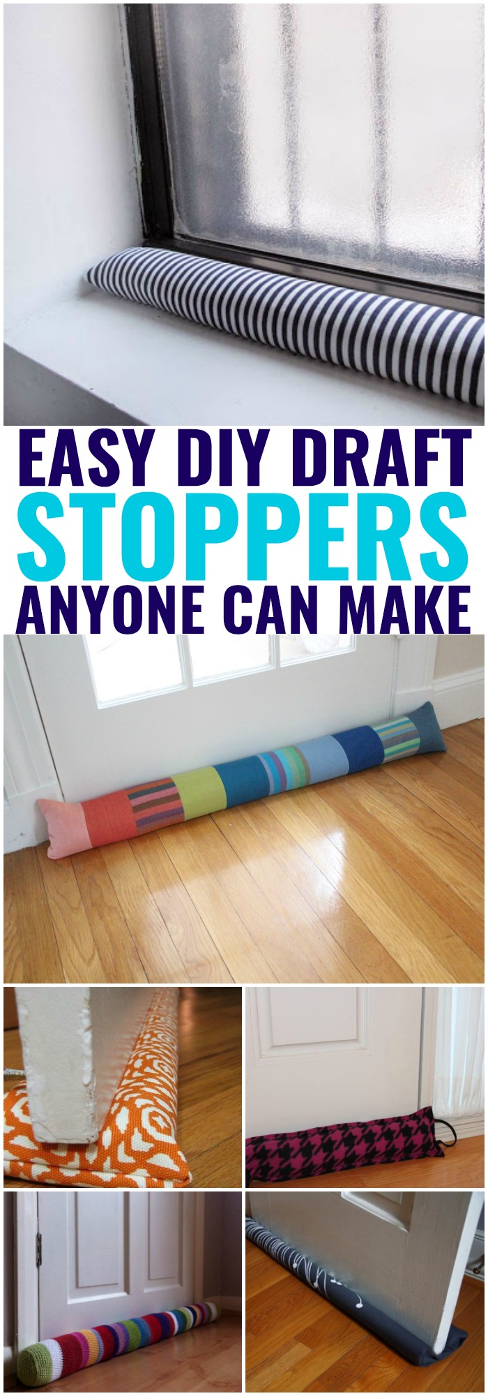 10 DIY Draft Stoppers Anyone Can Make