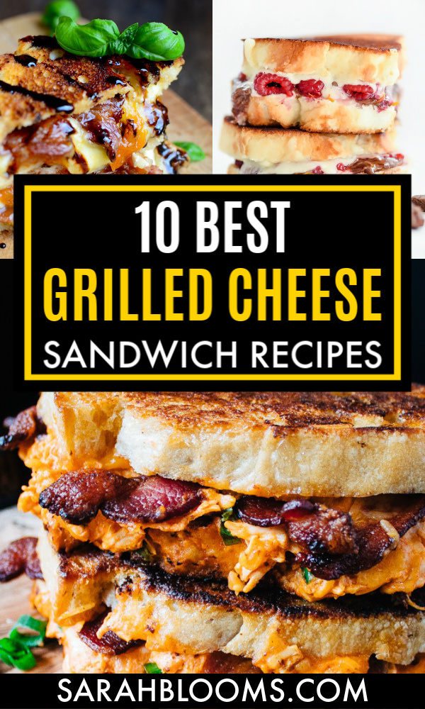 Jazz up any meal with these Best Ever Grilled Cheese Sandwich Recipes! Upgrade your lunch or dinner with these Unique, Grown Up Grilled Cheeses your whole family will love! #grilledcheese #grilledcheesesandwiches #grilledcheesesandwichrecipes #quickmeals #easymeals #easydinnerrecipes #easylunchideas #budgetmeals
