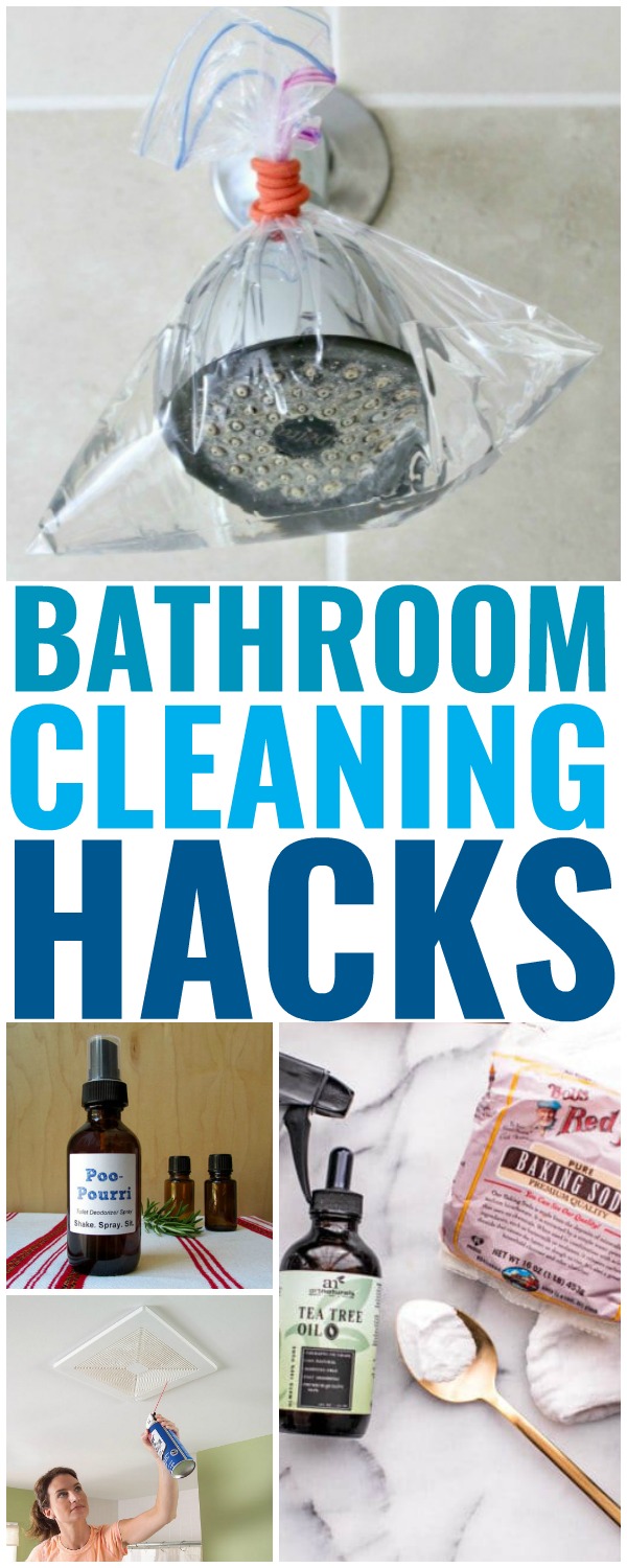 17 Brilliant All-Natural Bathroom Cleaning Hacks - Sarah ...