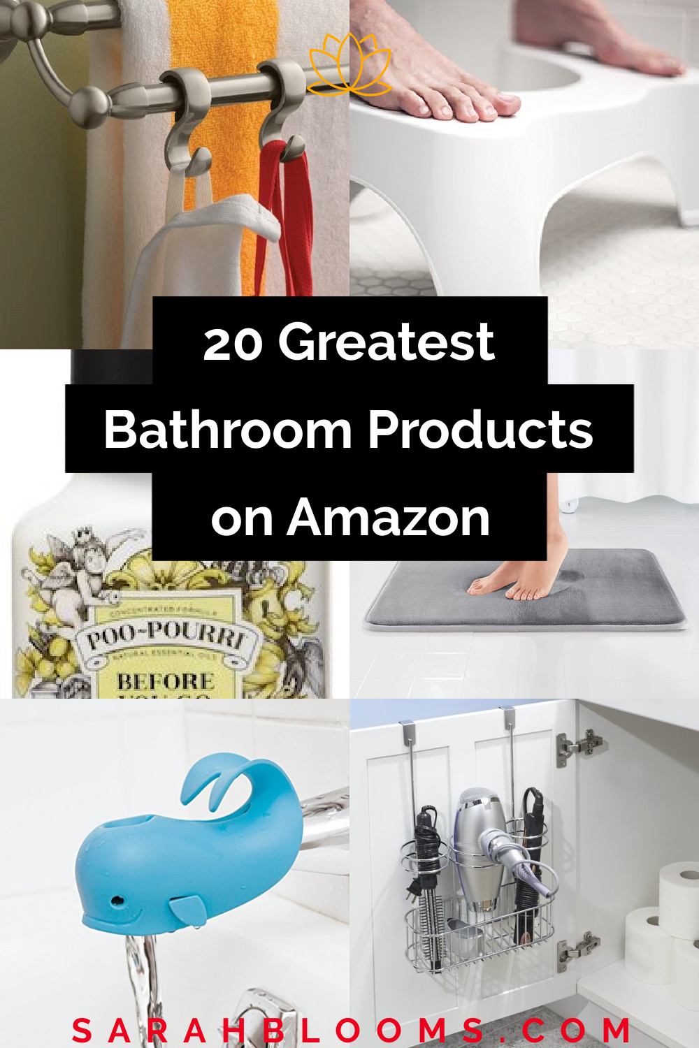 20 Greatest Bathroom Products Every Home Needs • Sarah Blooms