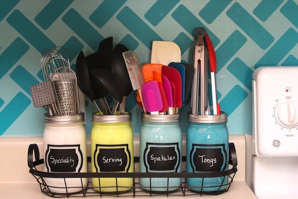 15 Creative Mason Jar Kitchen Storage Ideas
