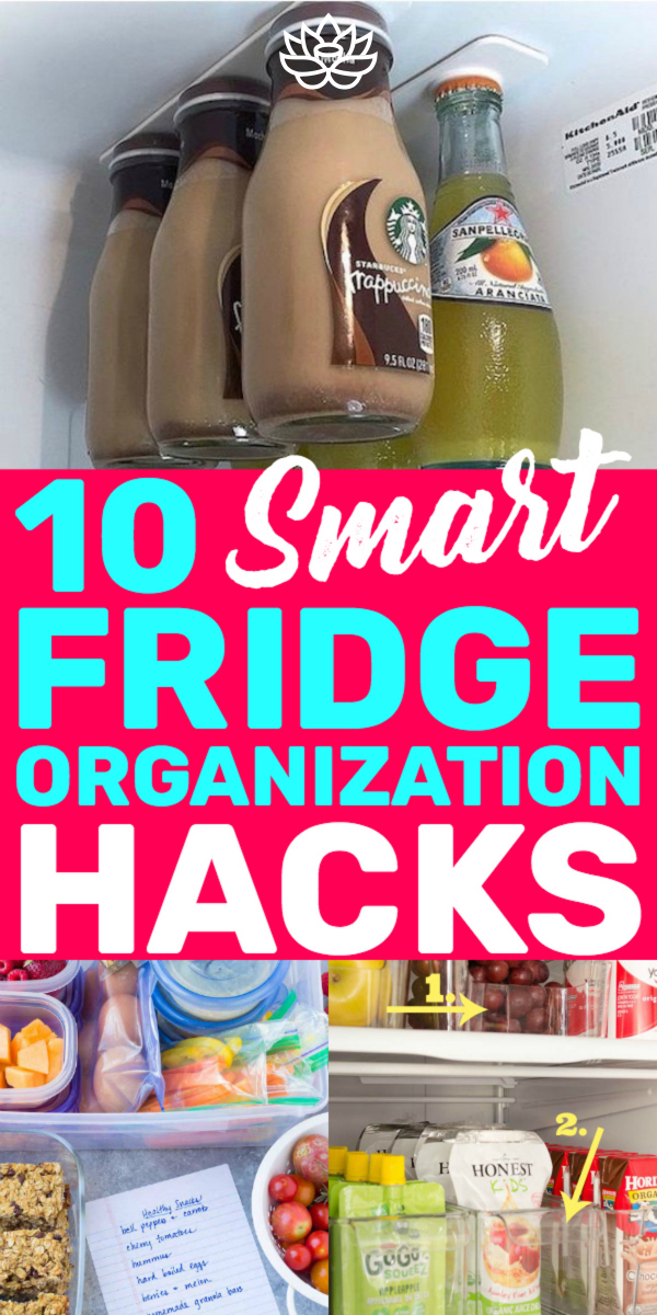 Top 10 Refrigerator Organization Hacks That'll Double Your Fridge Space #organization #organizationhacks #fridgehacks