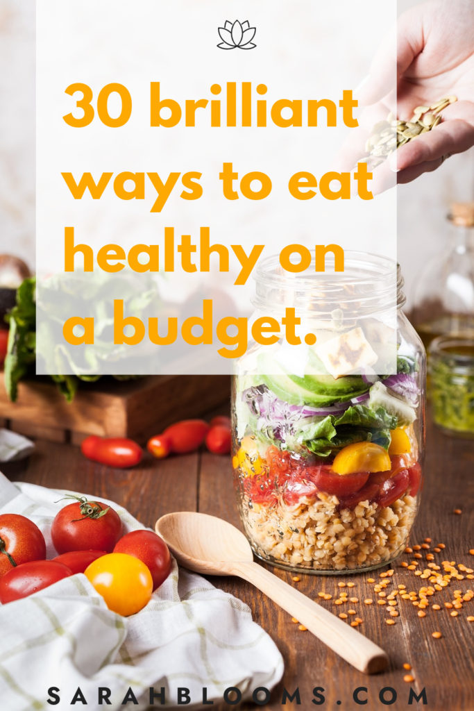 Eat great on a dime with these Quick and Easy Ways to Eat Healthy on a Budget!