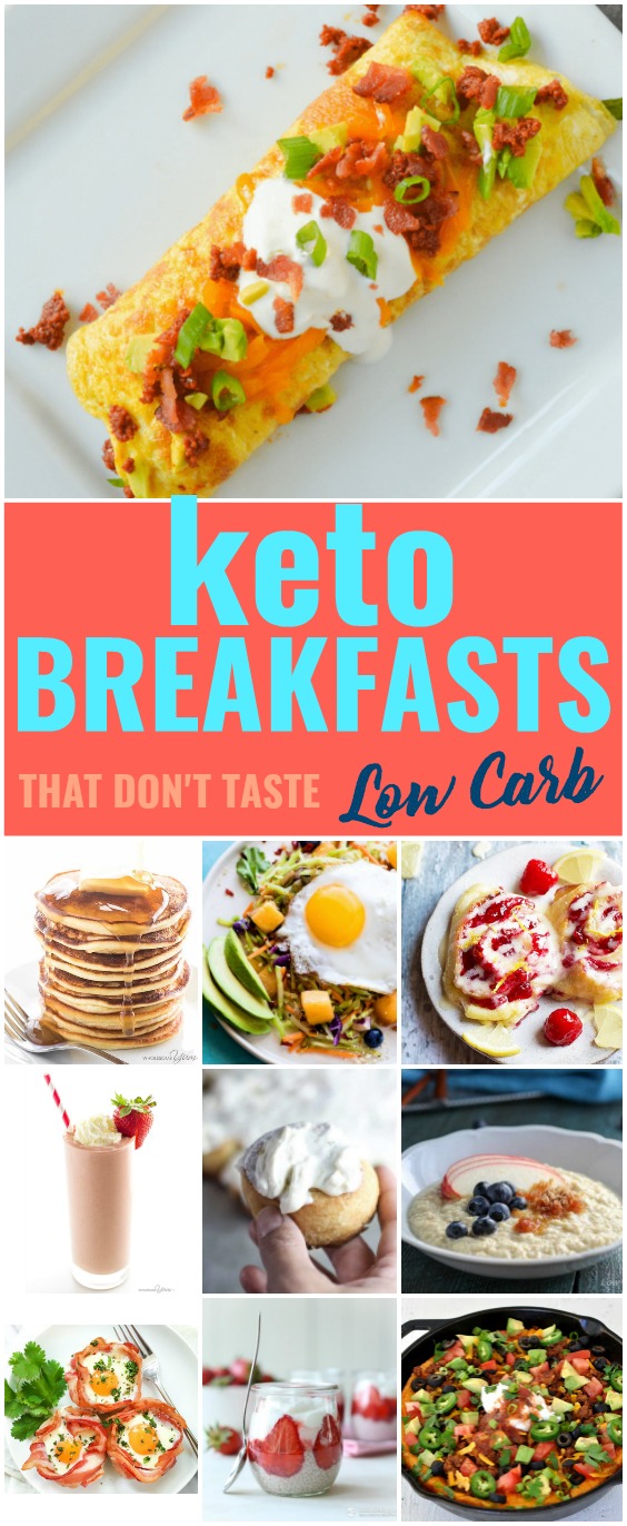 20 Keto Breakfasts Pin 3 - Sarah Blooms