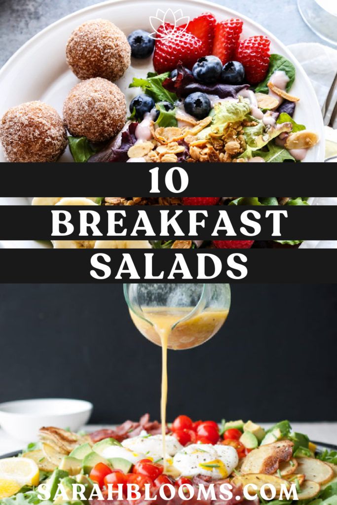 Salads aren't just for lunch and dinner anymore with these 10 Incredible Breakfast Salad Recipes that are worth waking up for.