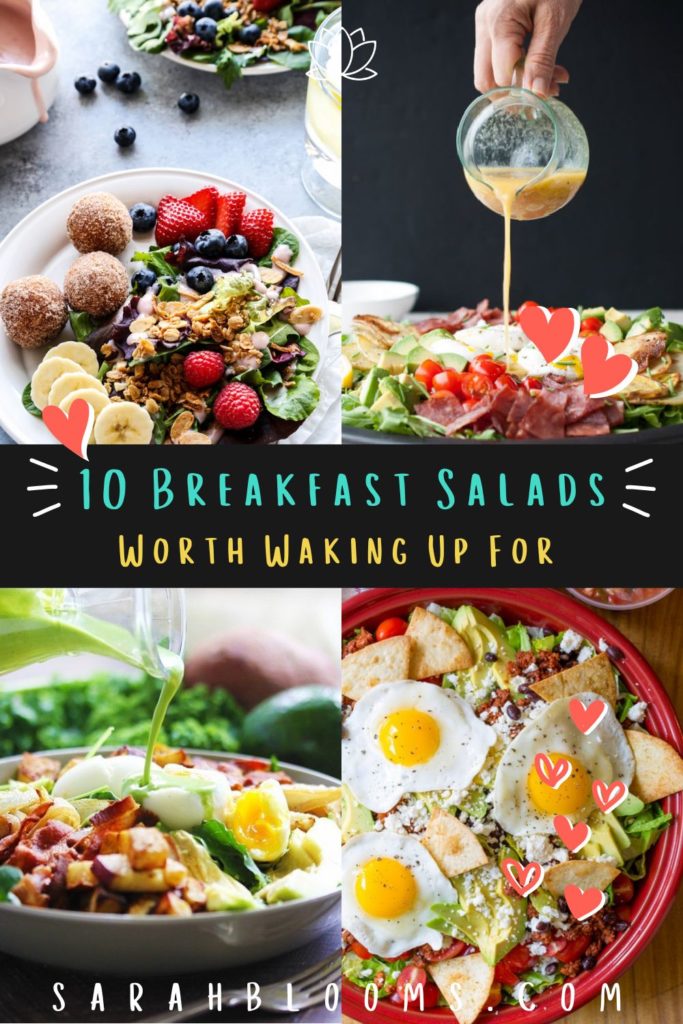 Start your day off right with 10 Incredible Breakfast Salads that just might make you a morning person!