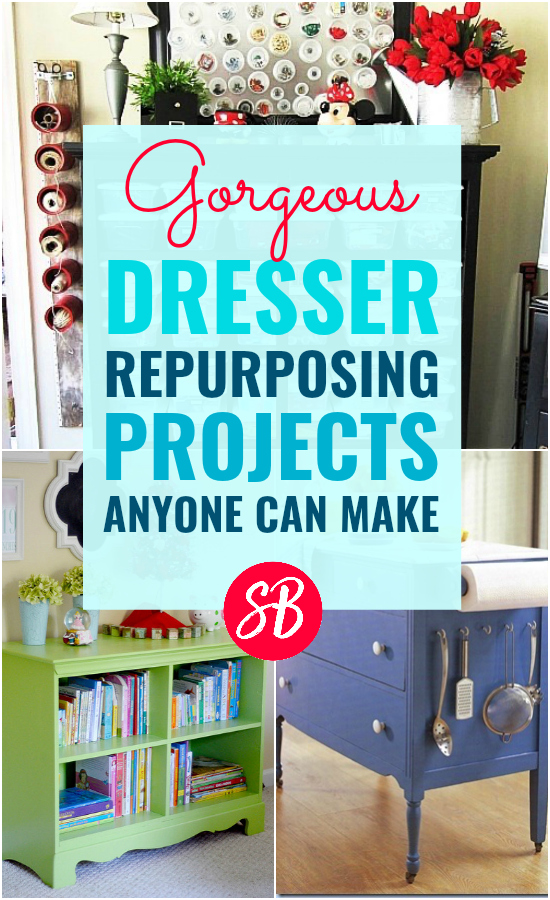 10 Clever Dresser Repurposing Projects Anyone Can Do