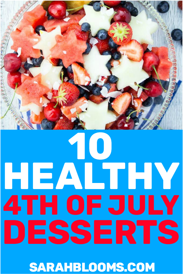 Healthy, Low-Calorie 4th of July Desserts That Won't Wreck Your Diet #weightloss #cleaneating #healthyeating