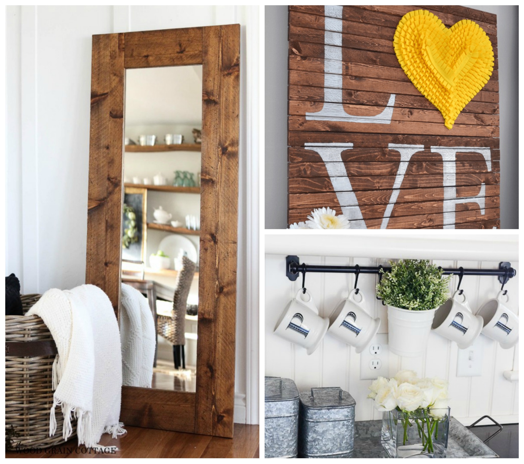 Upcycling For The Uplands: DIY Rustic Decor Projects