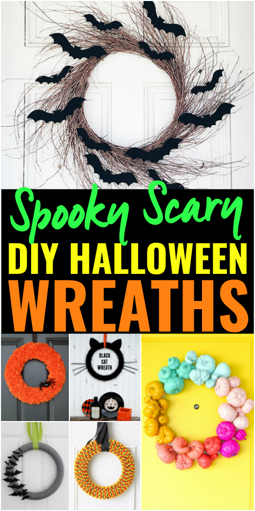 Easy + Budget-Friendly DIY Halloween Wreaths You Can Make Even If You're Not Crafty