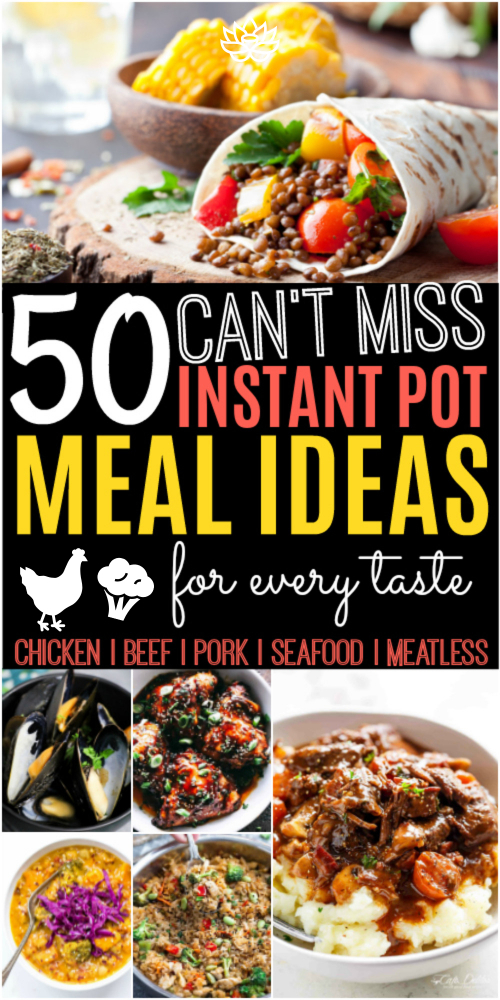 Easy + Delicious Instant Pot Recipes You Need to Try #quickmeals #easymeals #instantpot