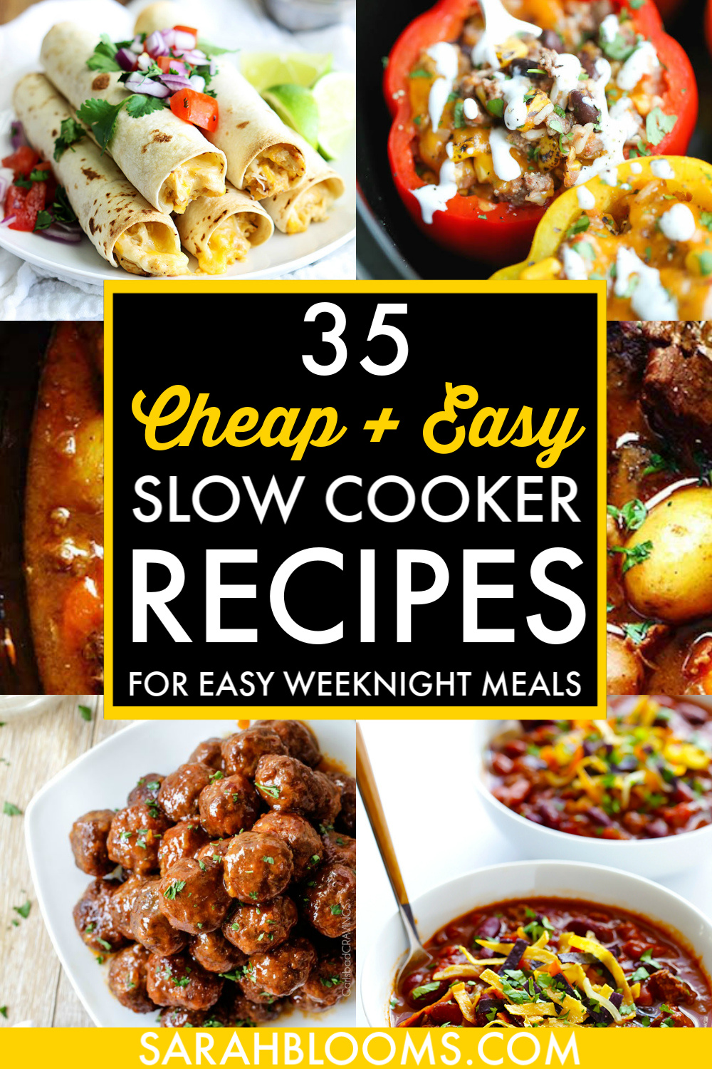 35 Budget Slow Cooker Recipes | Sarah Blooms