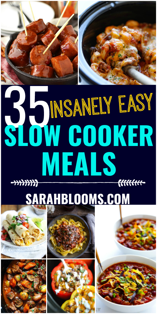 These Budget Friendly Slow Cooker Meals will help you get dinner on the table in no time! Have dinner ready when you get home with these Easy and Frugal Crock Pot Meals that take just 5 minutes of prep in the morning!