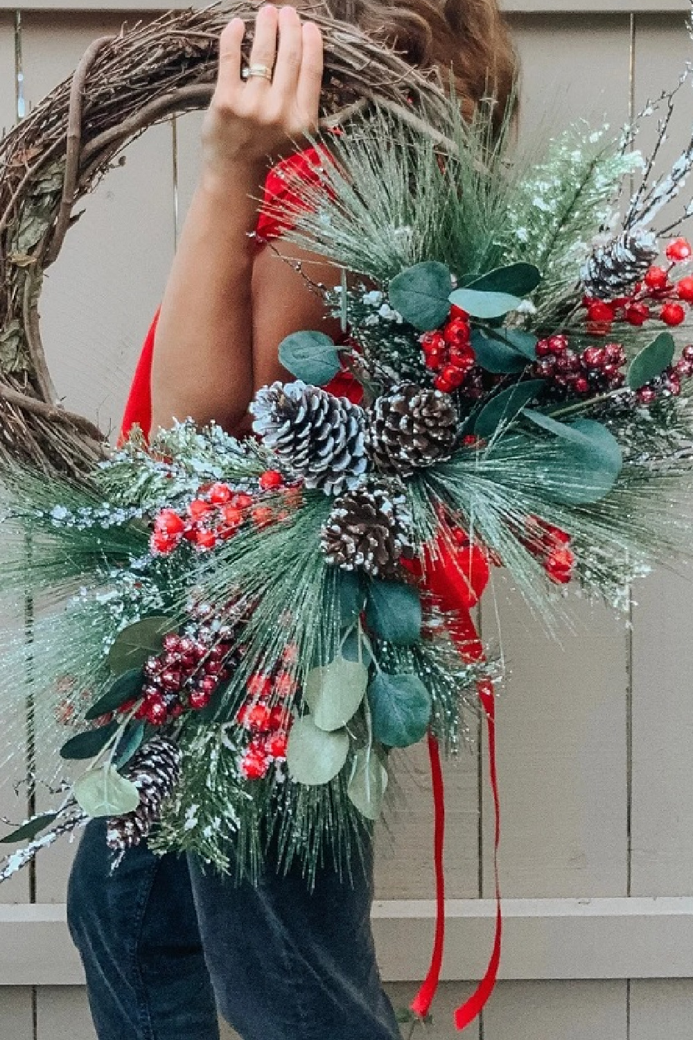 Upgrade your holiday décor with these 40 Best Handcrafted Christmas Wreaths on Etsy!
