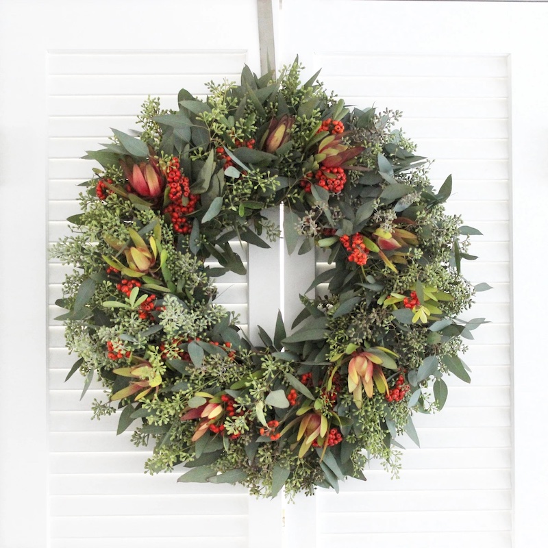 Fresh Winter Wonderland Wreath Best Handcrafted Christmas Wreaths on Etsy