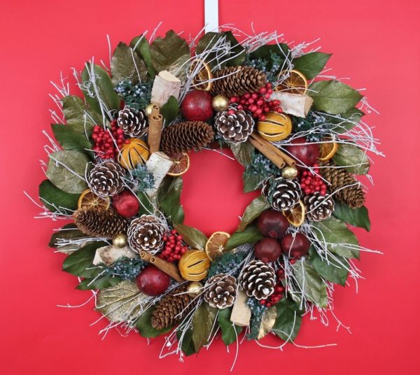 50 Stylish Handcrafted Christmas Wreaths on Etsy • Sarah Blooms