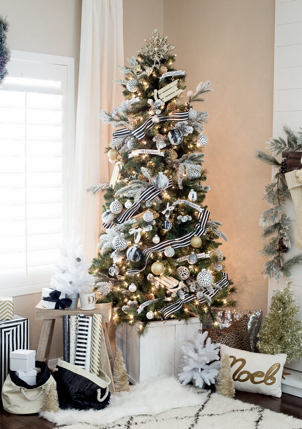 Black-and-White-Christmas-Trees | Sarah Blooms