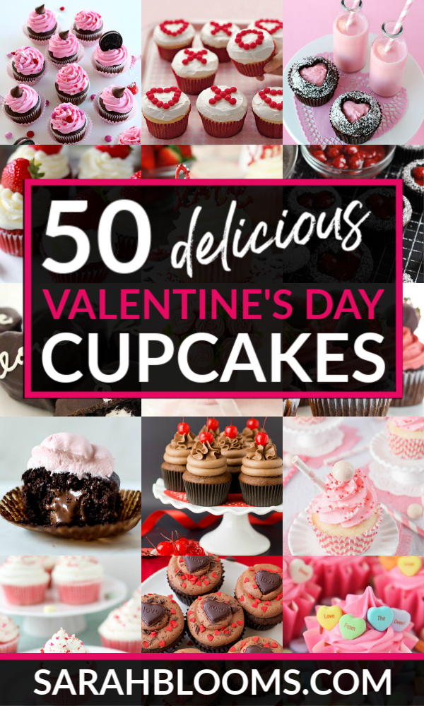 Fall in love with these Decadent and Delicious Valentine's Day Cupcakes perfect for any occasion - date night, school treats, parties, and more! #valentinecupcakes #valentinedesserts #valentinesdaycupcakes #valentinesdaydesserts #valentinesday #valentinerecipes #valentinesdayrecipes