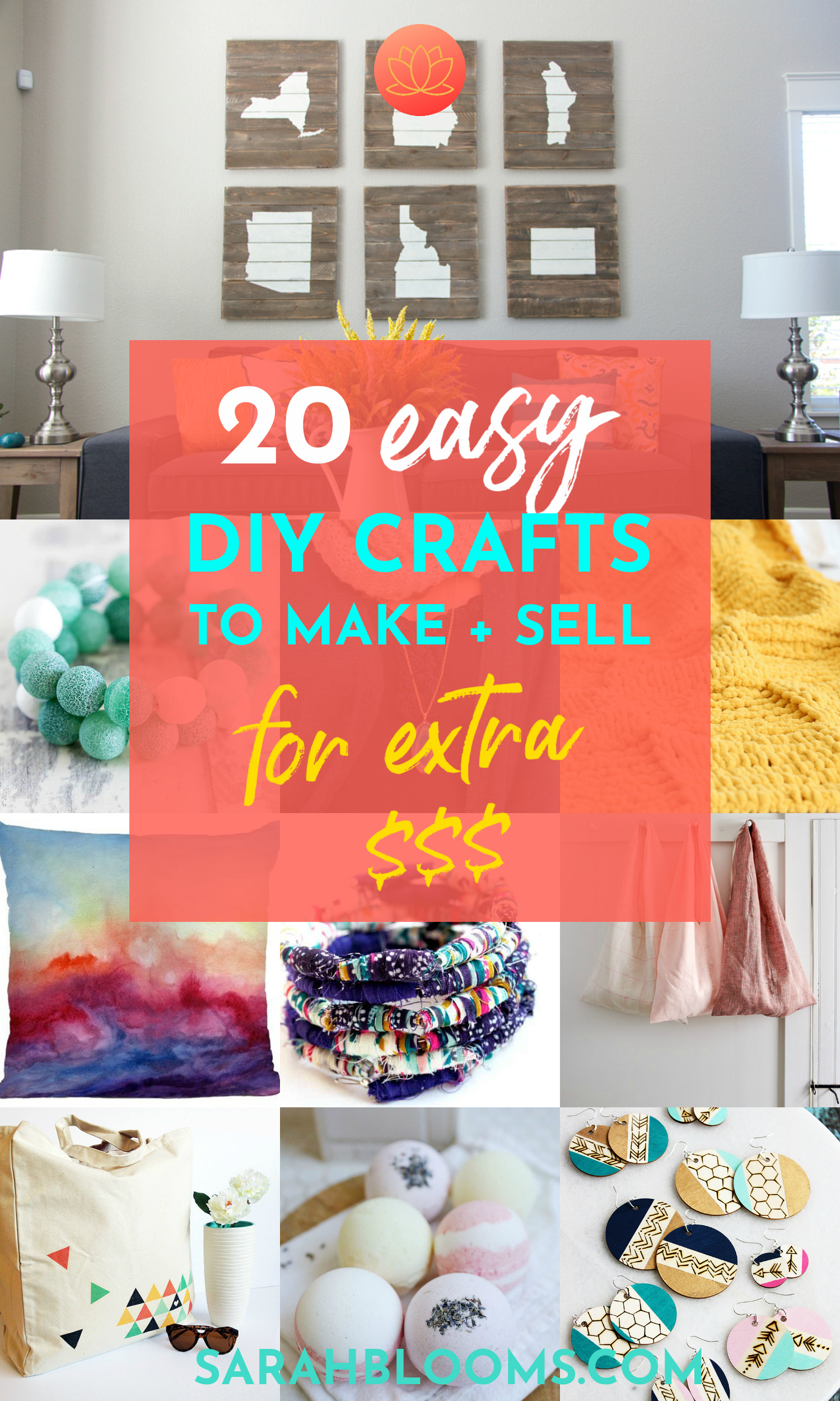 20 Best DIY Crafts to Make and Sell for Extra Money - Sarah Blooms