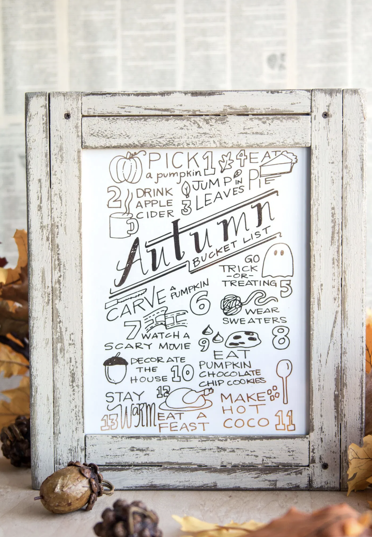 Beautiful Autumn Free Printables to Decorate Your Home on a Dime