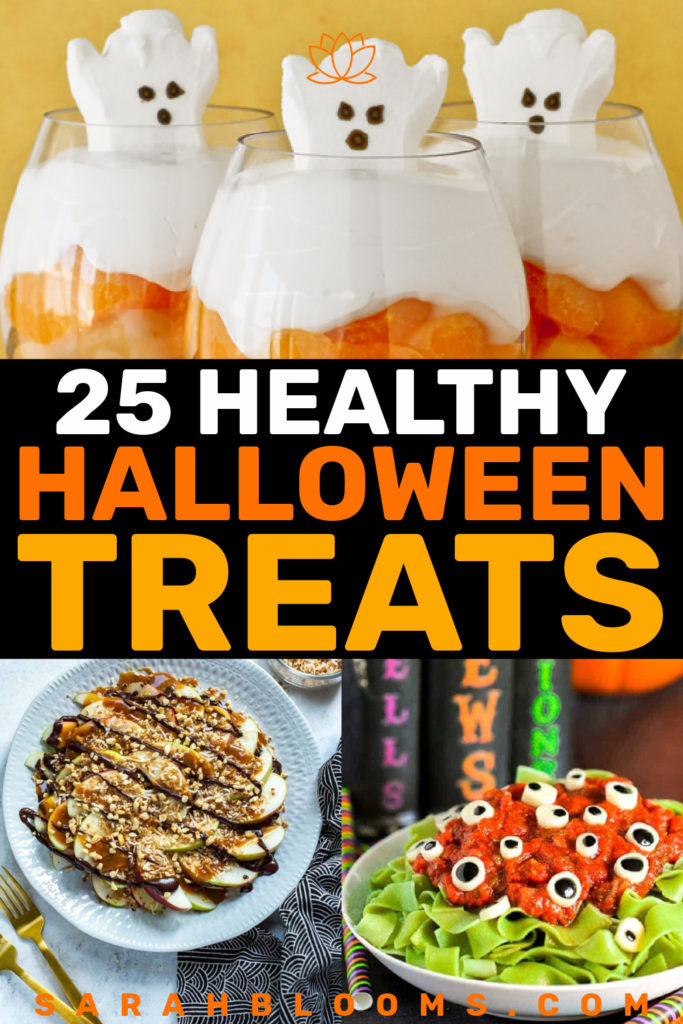 Serve your kids some healthy treats this Halloween with these 25 Best Healthy Halloween Treats that actually taste amazing!